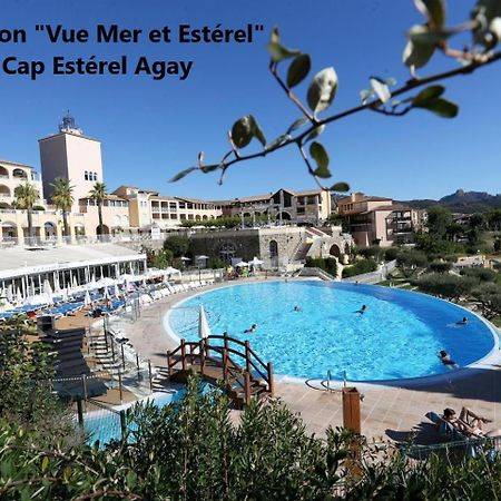 "Location Vue Mer Et Esterel", Cap Esterel Agay-Saint Raphael, T2, Piscines, Parking, Wifi Leilighet Eksteriør bilde